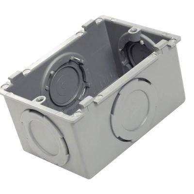 Caixa Condulete Plastibox X Cinza Escuro - 57250011 - Tramontina Caixa Multipla X Cinza Es Tramontina 57250-011