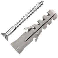 Bucha Nylon Nº 5 Com Parafuso Para Madeira 3,2 X 30 Com 10 Peças - 399 - Sforplast - 1