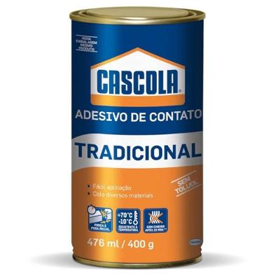 Cascola Tradicional Sem Toluol 400 Gramas - 1406655 - Cascola Cascola Tradicional S-toluol 400g Alba