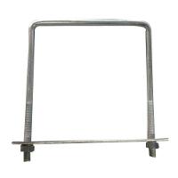 Abraçadeira Para Poste 20cm X 25cm - Fixação De Postes - Metalúrgica Almeida - 1