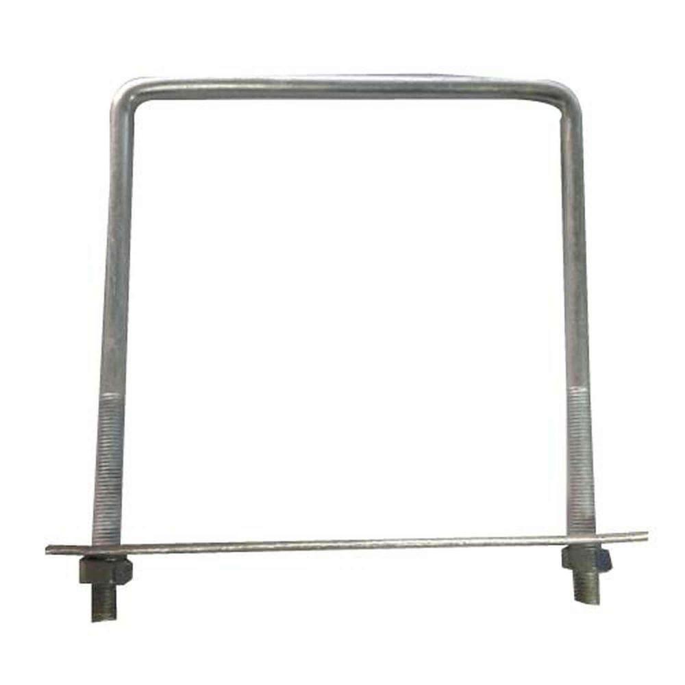 Abraçadeira Para Poste 13cm X 15cm - Fixação De Postes E Estruturas - Metalúrgica Almeida - 1
