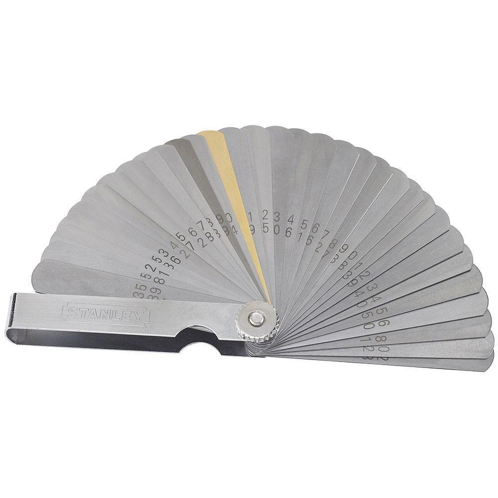 Calibrador De Folgas - 0,038 A 0,889 Mm - 78-221 - Stanley Calibrador De Folgas 0,038 A 0,889mm 32l 78-221 - 1