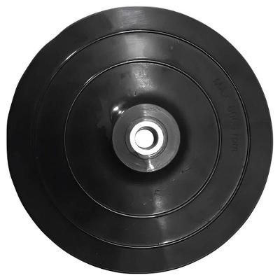 Disco De Borracha 7"" Preto Com Rosca - 9vl - Eda Disco De Borracha 7" Preto Com Rosca - 9vl - Eda