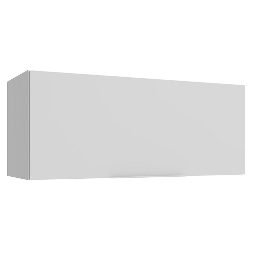 Armário Aéreo Para Quarto 80 Cm 1 Porta Basculante Branco Neo Madesa - 1