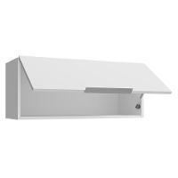 Armário Aéreo Para Quarto 80 Cm 1 Porta Basculante Branco Neo Madesa - 6