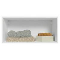 Armário Aéreo Para Quarto 70 Cm 1 Porta Basculante Branco Neo Madesa