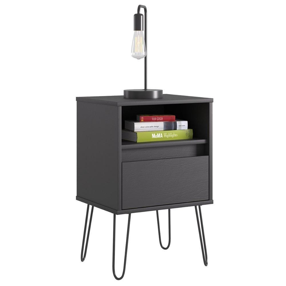 Aparador Milão C/ 1 Gaveteiro Preto - 2