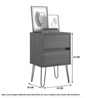 Aparador C/ 2 Gaveteiro Preto - Pleno - 3