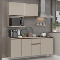 Armário De Cozinha Compacta 180 Cm Suspensa Crema Nice Madesa 03 - 1