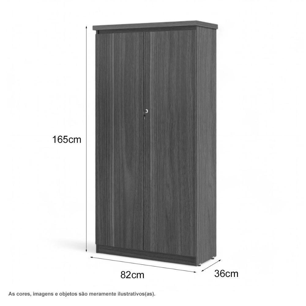 Armário Multiuso 02 Portas Doubler Branco - 3