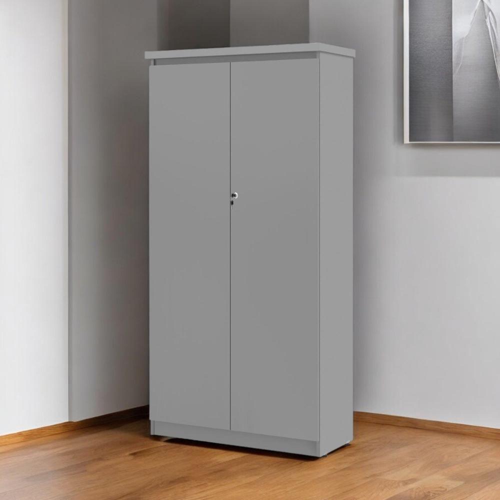 Armário Multiuso 02 Portas Doubler Cinza - 1