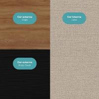 Armário De Cozinha Completa Miami Lift Carraro Preto Touch Com Freijó - 8