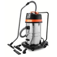 Aspirador Pó Sólidos Líquidos 220 V 2400 W Tanque Aço Inox Capacidade 80 Litros Tramontina Pro Tramontina - 1