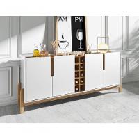 Buffet 4 Portas C- Prateleiras Luna 1,90 Branco-cedro - 1