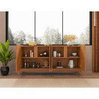 Buffet Lizz 170cm 4 Portas C- 6 Espaços Internos Cedro - 2