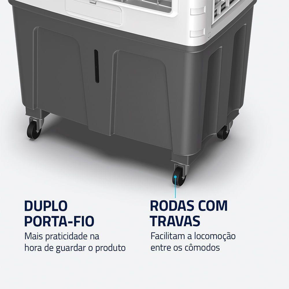 Climatizador Wind Pro Mondial Branco/cinza 260W CL-65L 220V - 6