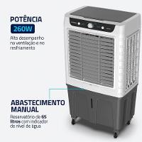 Climatizador Wind Pro Mondial Branco/cinza 260W CL-65L 220V - 3