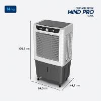 Climatizador Wind Pro Mondial Branco/cinza 260W CL-65L 220V - 7