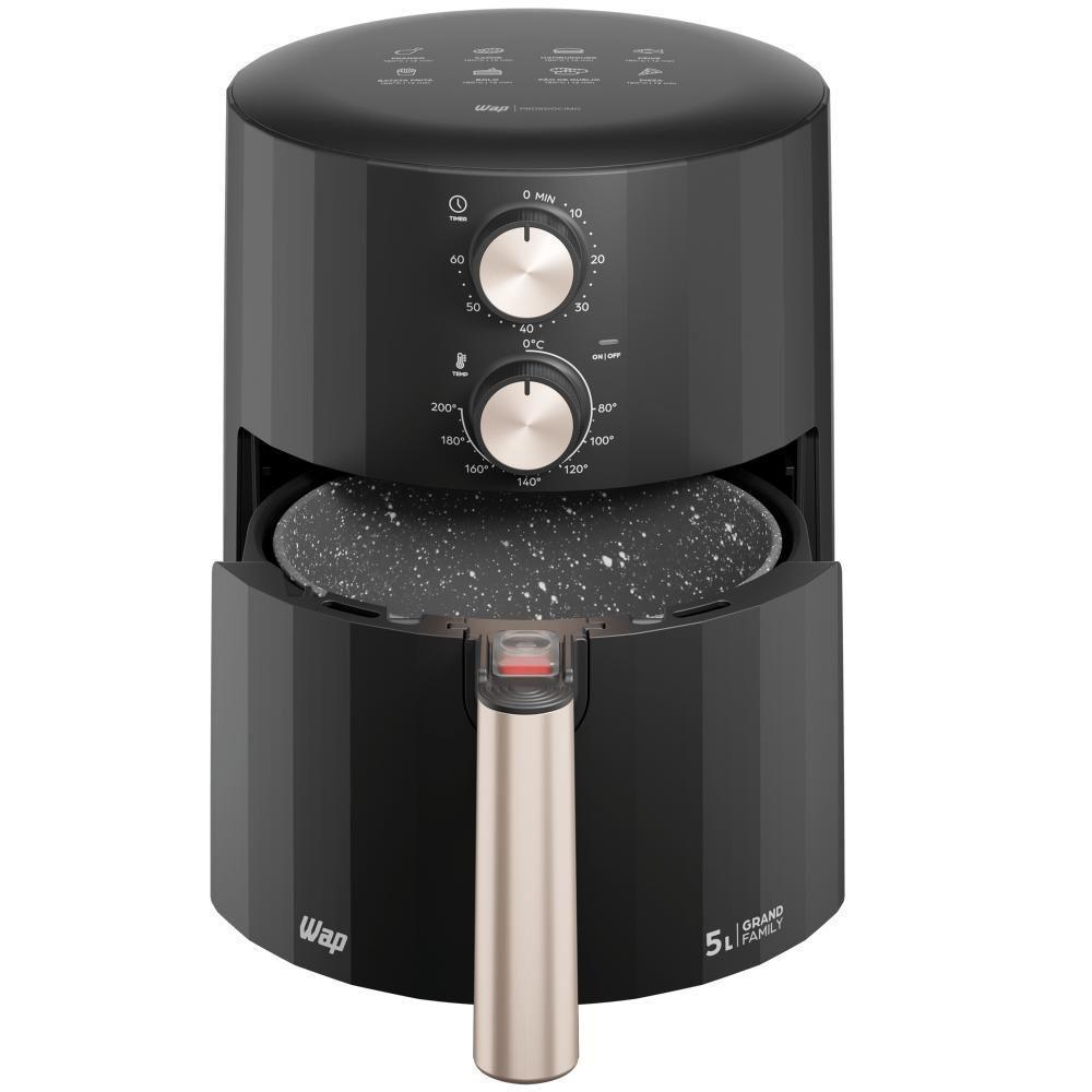 Fritadeira Elétrica WAP Air Fryer Grand Family 5L 220V - 6