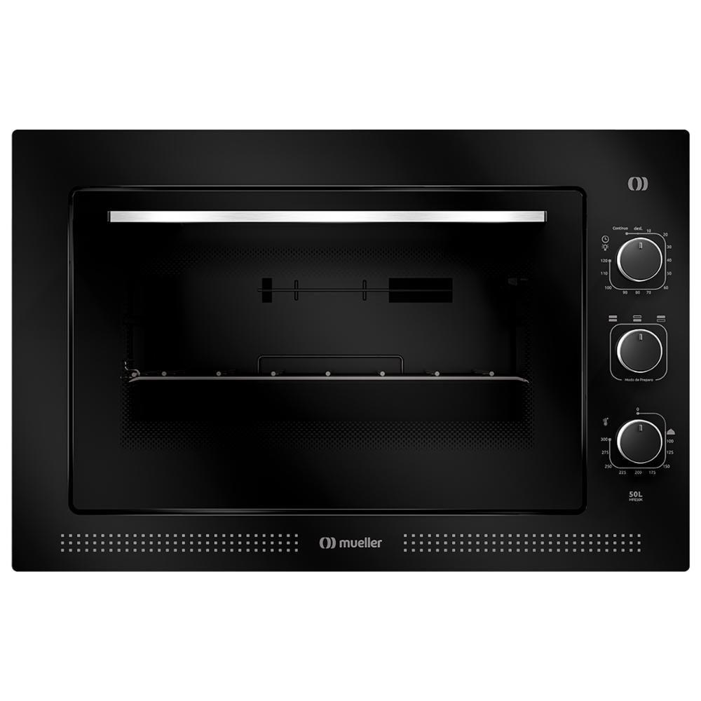 Forno Elétrico De Embutir Mueller Preto 50 Litros MFE50K 110V - 1