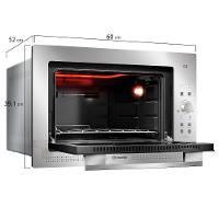 Forno Elétrico De Embutir Digital Mueller 50 Litros Espelhado MFE50L 110V - 3