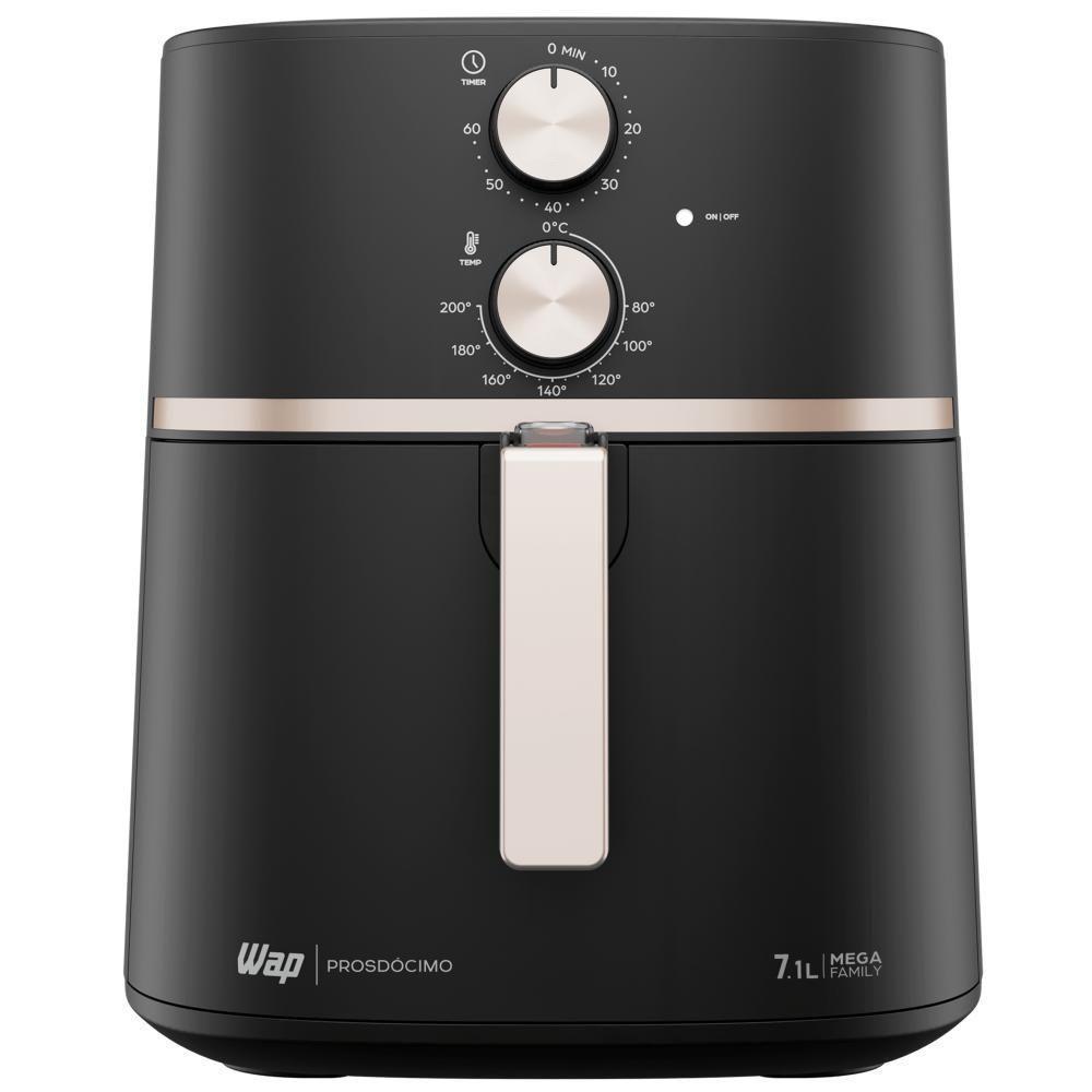 Fritadeira Elétrica WAP Air Fryer Mega Family 7,1L 220V - 2