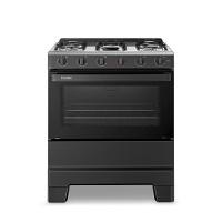 Fogão 5 Bocas Mesa Inox Manual Ideal Pop 5120 Esmaltec Preto Bivolt - 1