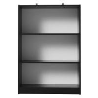 Estante Sapateira 3 Prateleiras Sem Portas Preto Madesa - 8