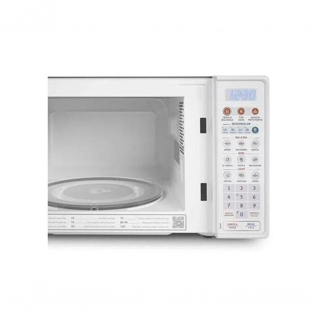 Micro-ondas Electrolux 20L Branco Com Função Tira Odor E Descongelar MTO30 Branco 110V - 3