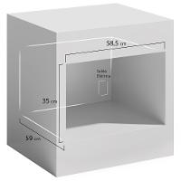 Forno Elétrico De Embutir Mueller Espelhado 50 Litros MFE50K 220V - 9