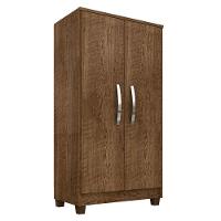 Guarda Roupa Casal Imperial Com Armário Multiuso Recife E Cômoda Madri Malbec - Incorplac - 5