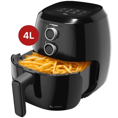 Fritadeira Elétrica Air Fryer WAP Family 4L WAFF2-P 1500W Preto 220V