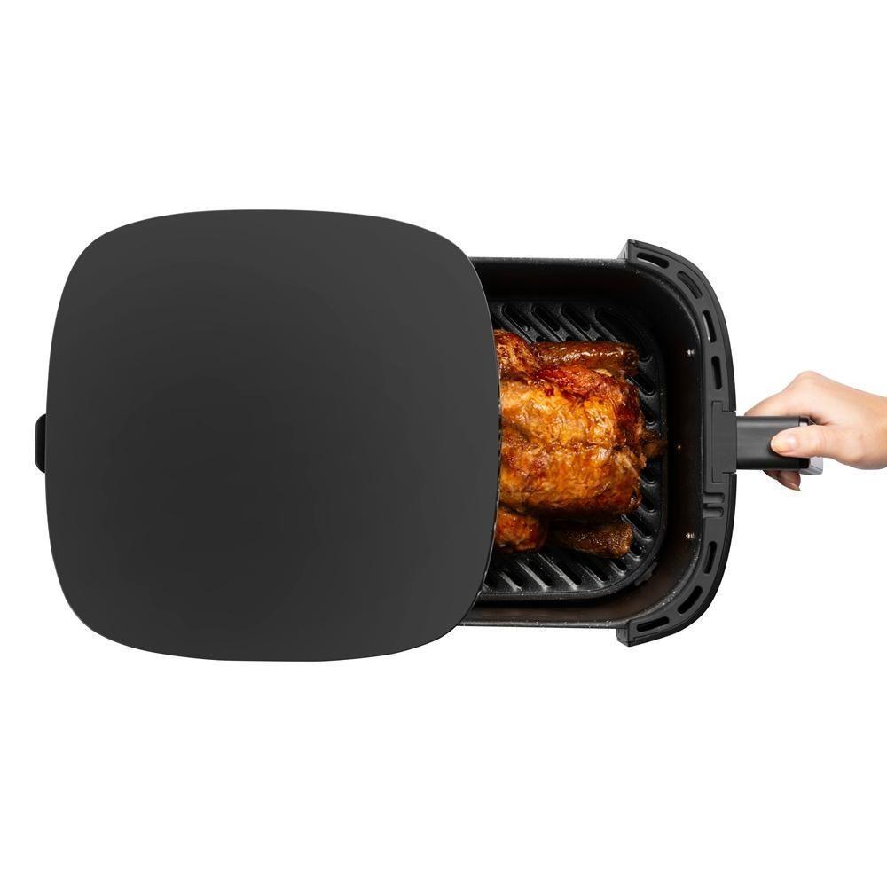 Fritadeira Air Fryer Midea 6 Litros Smart Chef Plus Preto e Inox 220V - 8