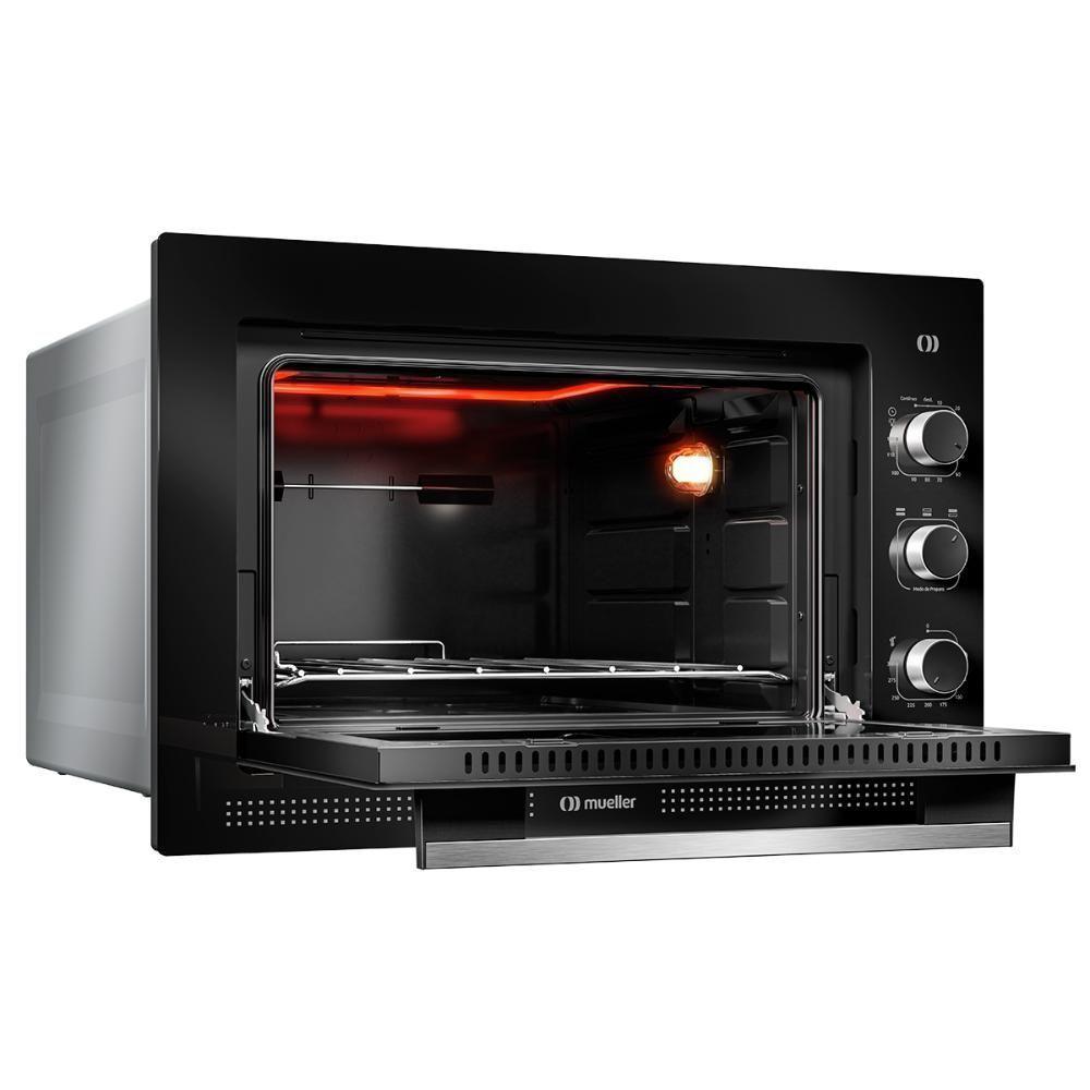 Forno Elétrico De Embutir Mueller Preto 50 Litros MFE50K 220V - 5