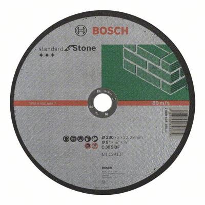 Disco Corte Para Pedra 230mm Grão 30 - 2608.603.180-000 - Bosch Disco Corte P-pedra 230mm Gr.30 Bosch