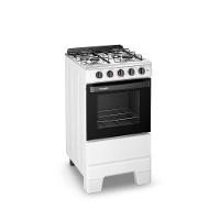 Fogão 4 Bocas Mesa Inox Manual Ideal Pop 4120 Esmaltec Branco - 3