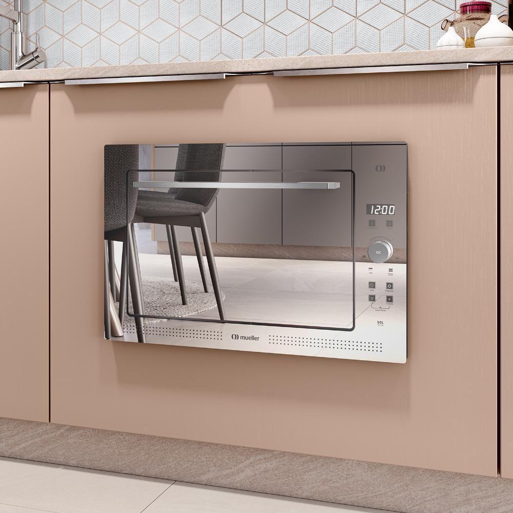 Forno Elétrico De Embutir Digital Mueller 50 Litros Espelhado MFE50L 220V - 5