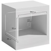 Forno Elétrico De Embutir Digital Mueller 50 Litros Espelhado MFE50L 220V