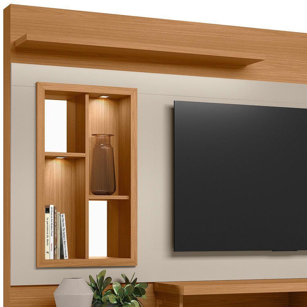 Home Eldorado 200cm Para Tvs Até 60 Polegadas Linea Brasil Nature Com Off White - 4