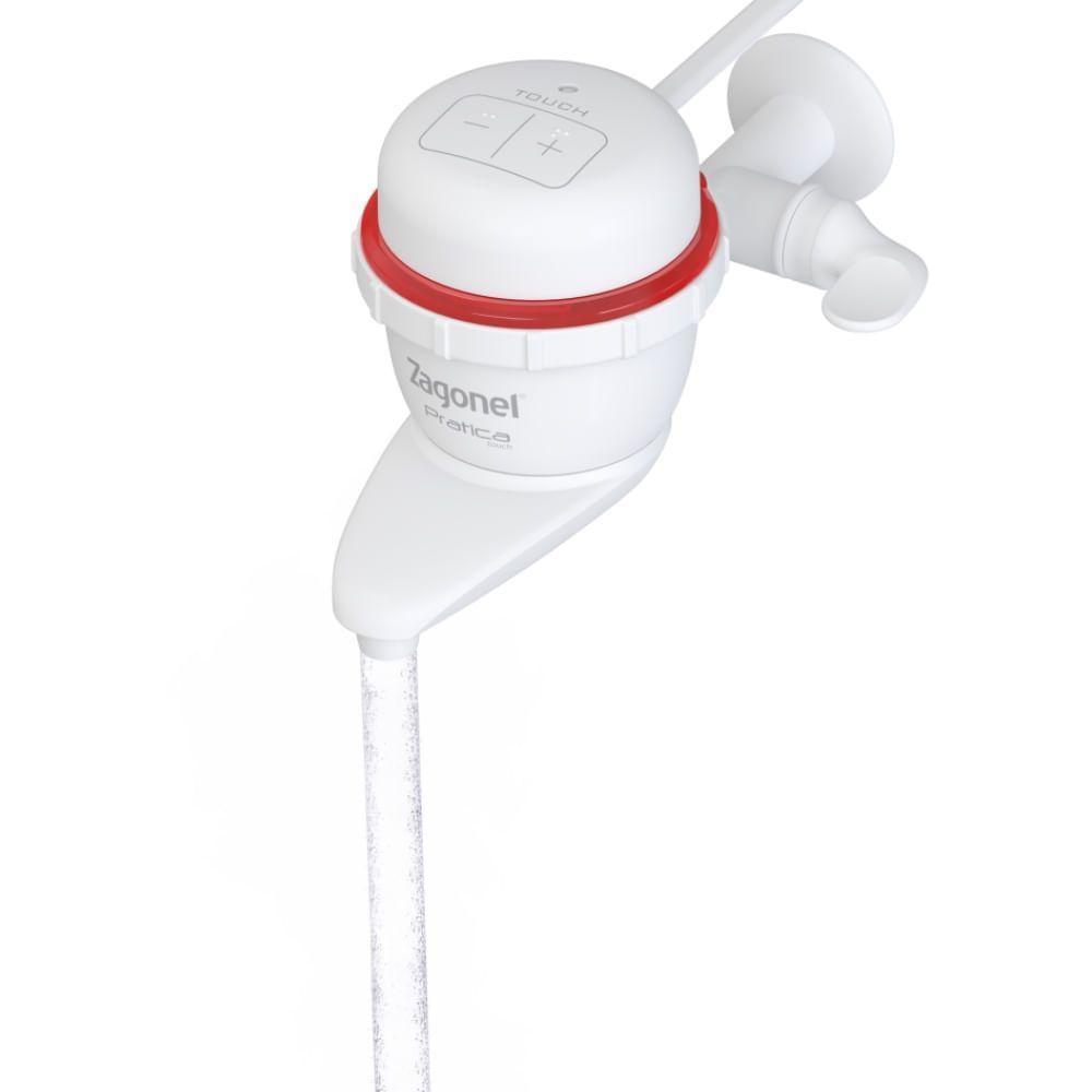 Torneira Prática Touch Eletronica 5500 Watts 110 Volts Branco - Tprel55127br03 - Zagonel - 2