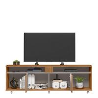 Rack Bancada 180cm Para Tv Até 70 Polegadas Nt1290 Notável Freijó Trend/ Off White Tx - 3