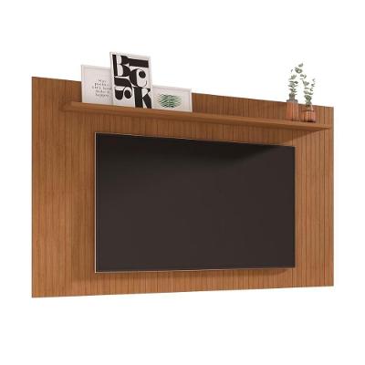 Painel Siena Baixo 180 Sala Tv Até 65 Polegadas Frisado Cedro Cedro