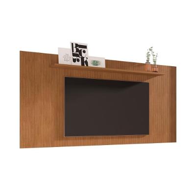 Painel Siena Baixo 225 Sala Tv Até 70 Polegadas Frisado Cedro Cedro