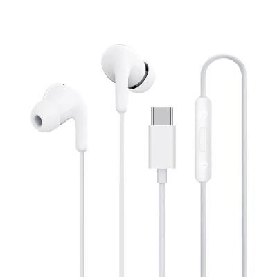 Fone De Ouvido Com Fio Usb Tipo-C Xiaomi Branco