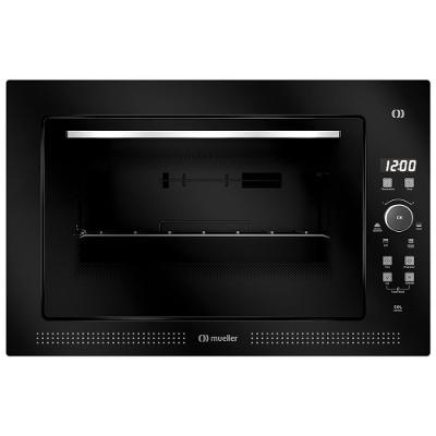 Forno Elétrico de Embutir Digital Mueller MFE50L 50L 1800W com Grill Preto 110V