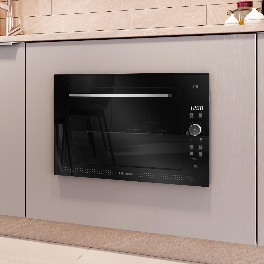 Forno Elétrico De Embutir Digital Mueller 50 Litros Preto MFE50L 220V - 2