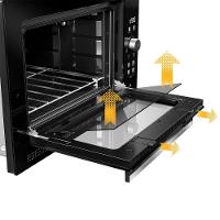 Forno Elétrico De Embutir Digital Mueller 50 Litros Preto MFE50L 220V - 7