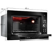 Forno Elétrico De Embutir Digital Mueller 50 Litros Preto MFE50L 220V - 8
