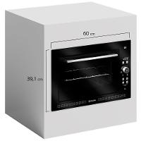 Forno Elétrico De Embutir Digital Mueller 50 Litros Preto MFE50L 220V - 9