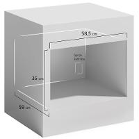 Forno Elétrico De Embutir Digital Mueller 50 Litros Preto MFE50L 220V - 10